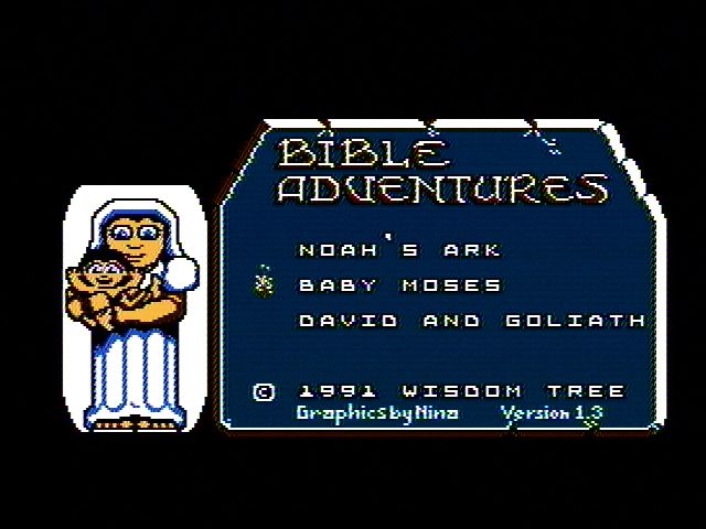 Bible Adventures screenshot 3 for NES